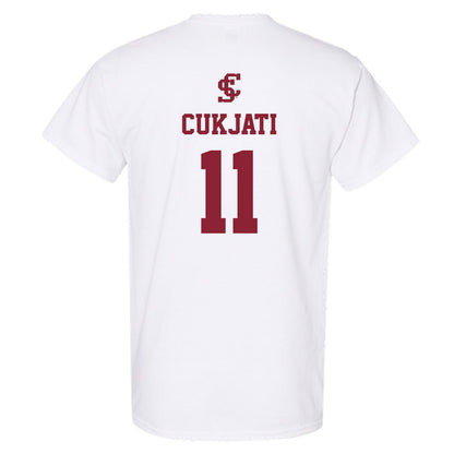 SCU - NCAA Beach Volleyball : Avery Cukjati - T-Shirt-1