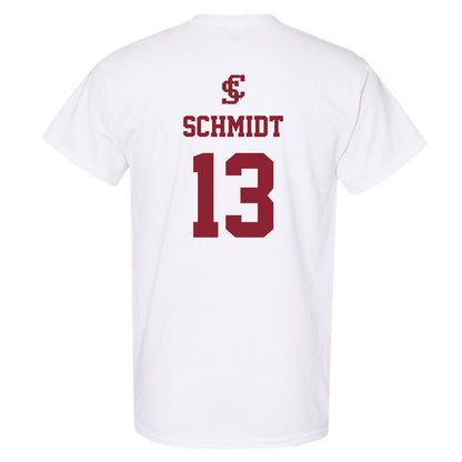 SCU - NCAA Women's Basketball : Ava Schmidt - T-Shirt-1