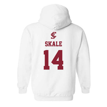SCU - NCAA Beach Volleyball : Ellie Skale - Hooded Sweatshirt-1