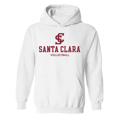 SCU - NCAA Women's Volleyball : Allison Dzieciuch - Hooded Sweatshirt-0