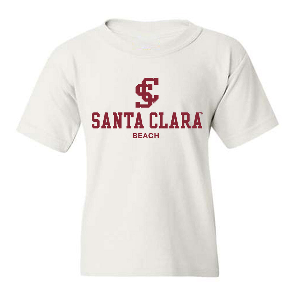 SCU - NCAA Beach Volleyball : Tyler Parouse - Youth T-Shirt-0