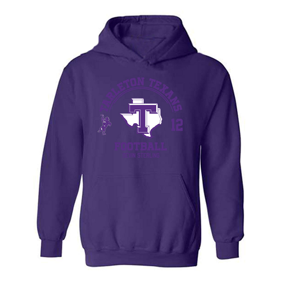 Tarleton State - NCAA Football : Devin Sterling - Classic Fashion Shersey Hooded Sweatshirt