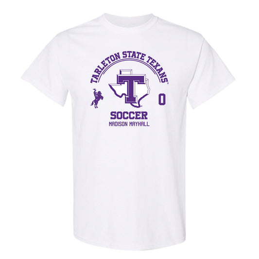 Tarleton State - NCAA Women's Soccer : Madison Mayhall - Classic Fashion Shersey T-Shirt-0