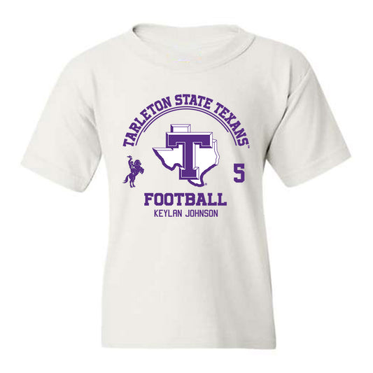 Tarleton State - NCAA Football : Keylan Johnson - Classic Fashion Shersey Youth T-Shirt