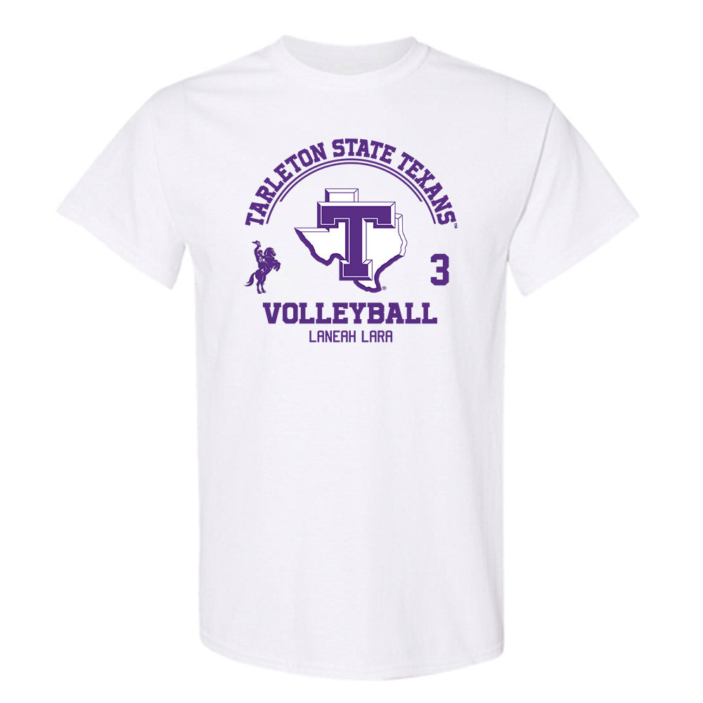Tarleton State - NCAA Women's Volleyball : LaNeah Lara - Classic Fashion Shersey T-Shirt-0
