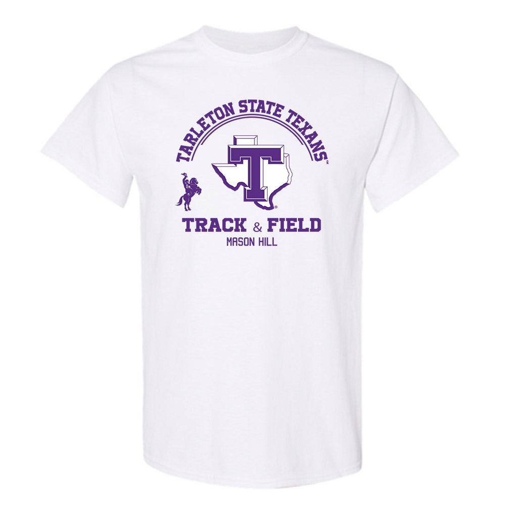  - NCAA Men's Track & Field : Mason Hill - Classic Fashion Shersey T-Shirt-0