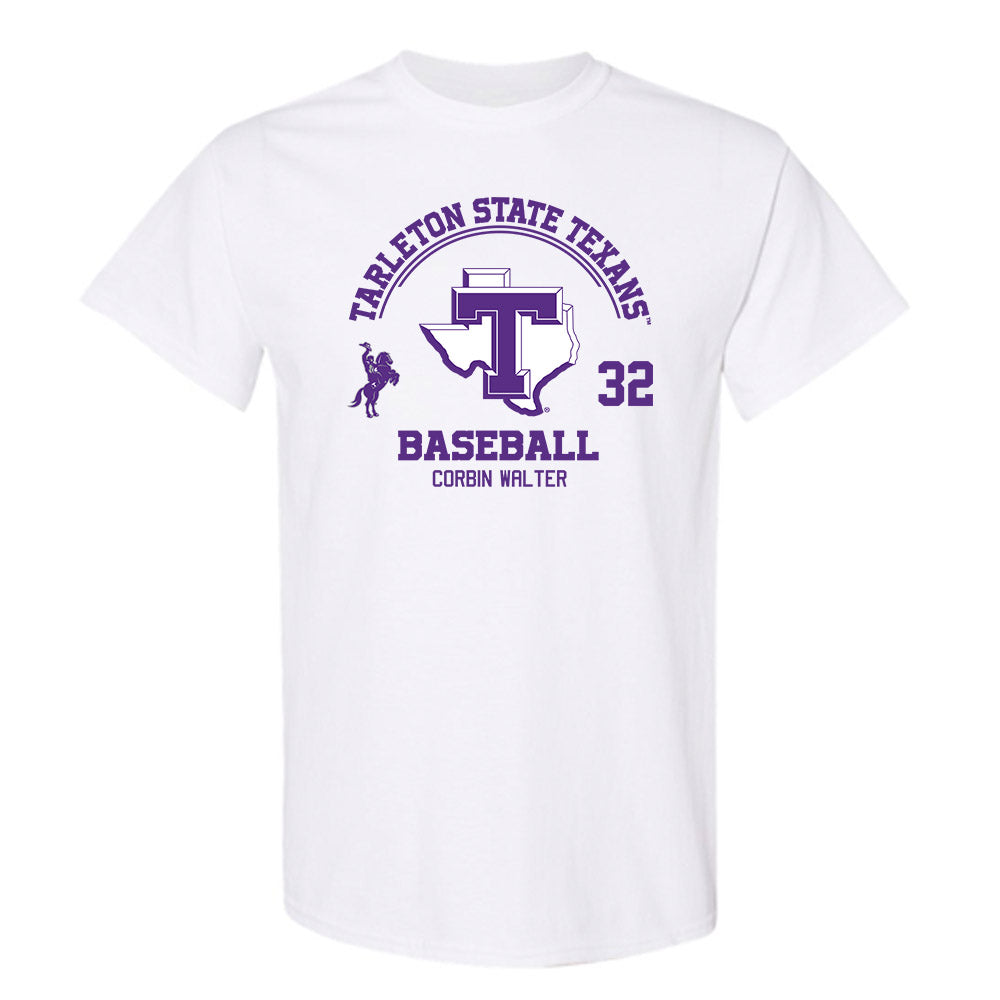 Tarleton State - NCAA Baseball : Corbin Walter - Classic Fashion Shersey T-Shirt-0