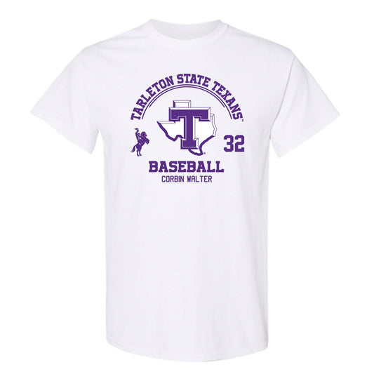 Tarleton State - NCAA Baseball : Corbin Walter - Classic Fashion Shersey T-Shirt-0