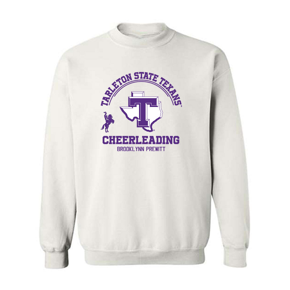 Tarleton State - NCAA Cheerleading : Brooklynn Prewitt - Classic Fashion Shersey Crewneck Sweatshirt-0