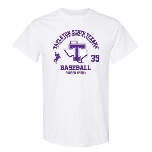Tarleton State - NCAA Baseball : Andrew Hardin - Classic Fashion Shersey T-Shirt-0