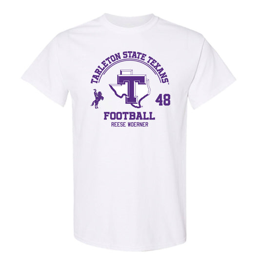 Tarleton State - NCAA Football : Reese Woerner - Classic Fashion Shersey T-Shirt-0