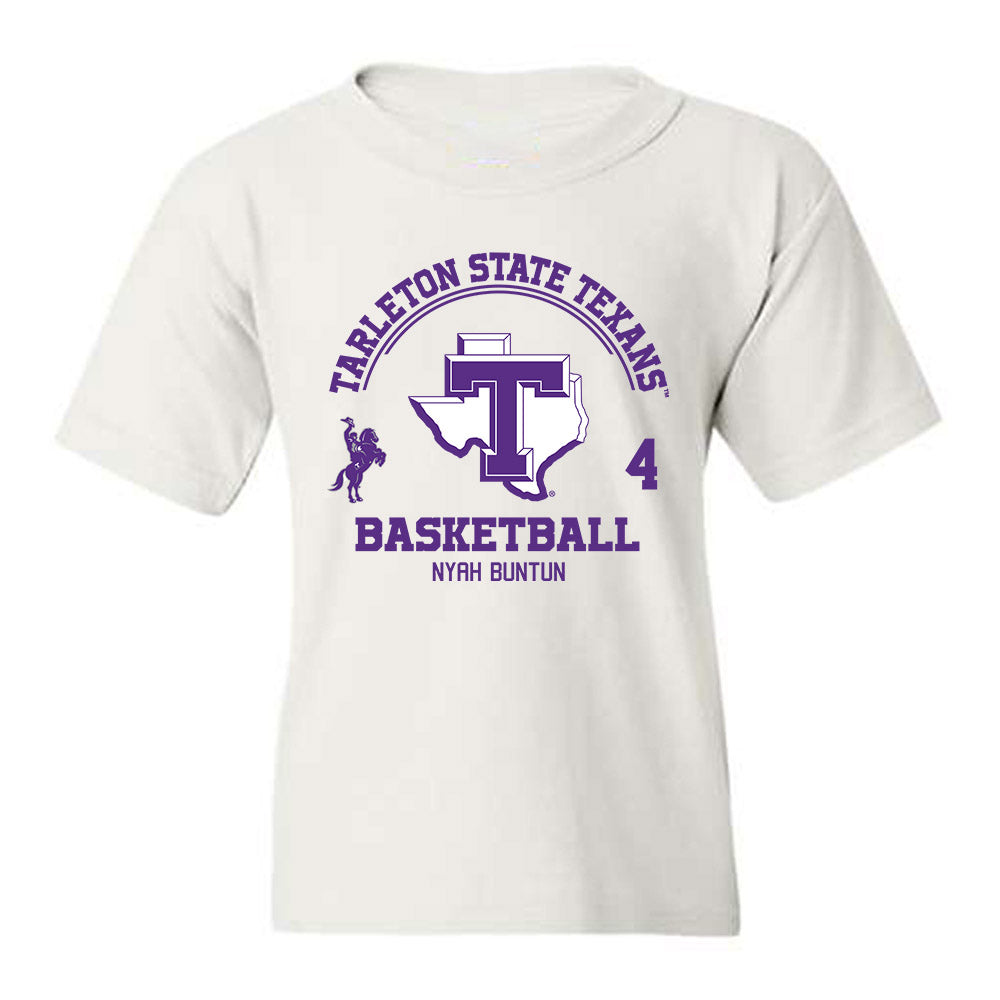 Tarleton State - NCAA Women's Basketball : Nyah Buntun - Classic Fashion Shersey Youth T-Shirt-0