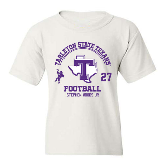 Tarleton State - NCAA Football : Stephen Woods Jr - Classic Fashion Shersey Youth T-Shirt-0