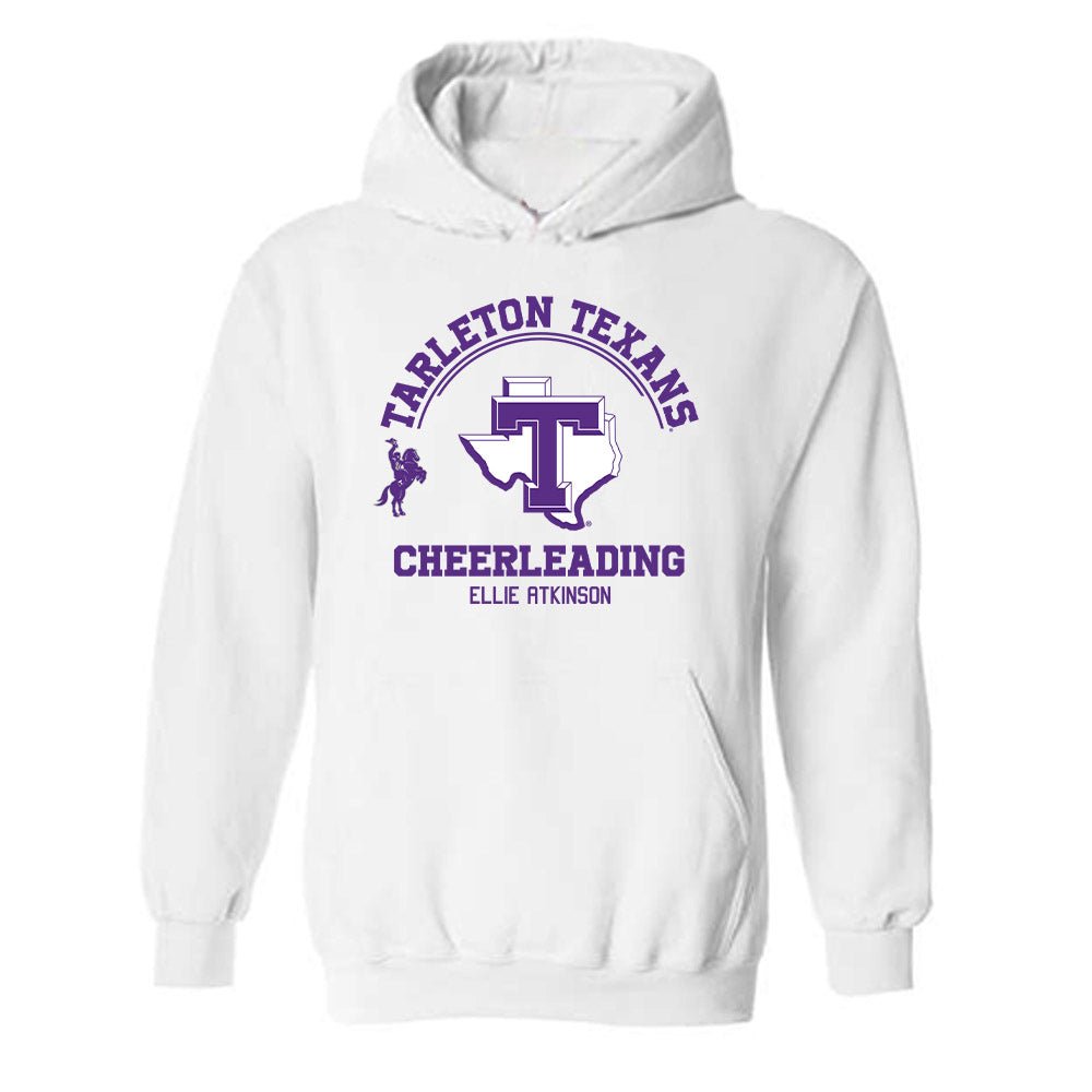 Tarleton State - NCAA Cheerleading : Ellie Atkinson - Classic Fashion Shersey Hooded Sweatshirt-0