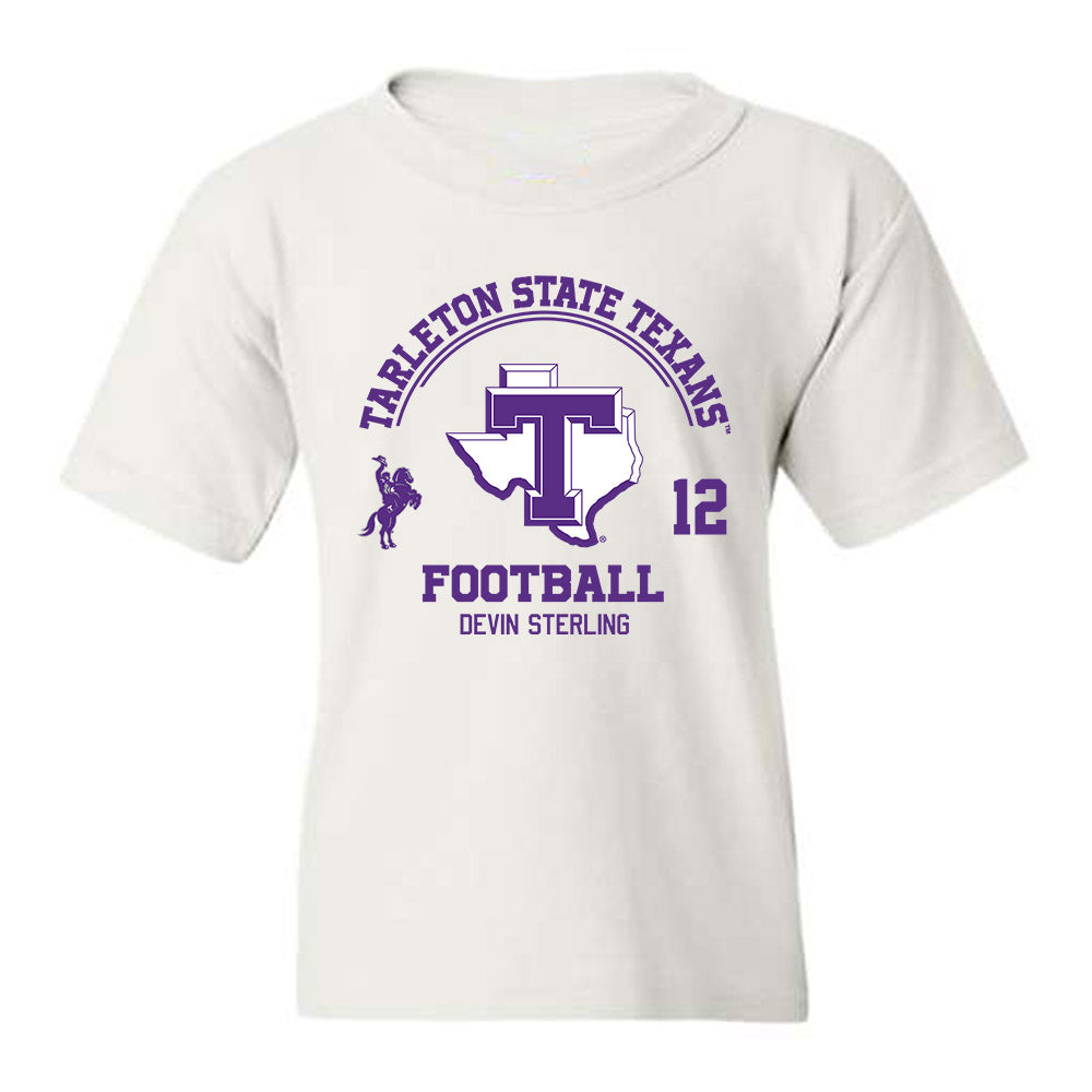 Tarleton State - NCAA Football : Devin Sterling - Classic Fashion Shersey Youth T-Shirt