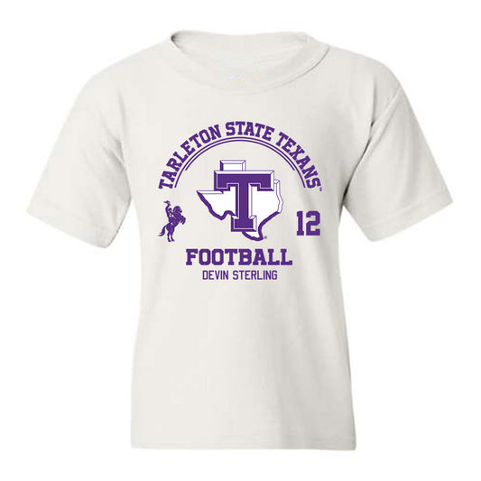 Tarleton State - NCAA Football : Devin Sterling - Classic Fashion Shersey Youth T-Shirt