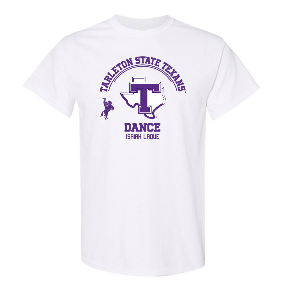 Tarleton State - NCAA Dance Team : Isaiah LaQue - Classic Fashion Shersey T-Shirt-0