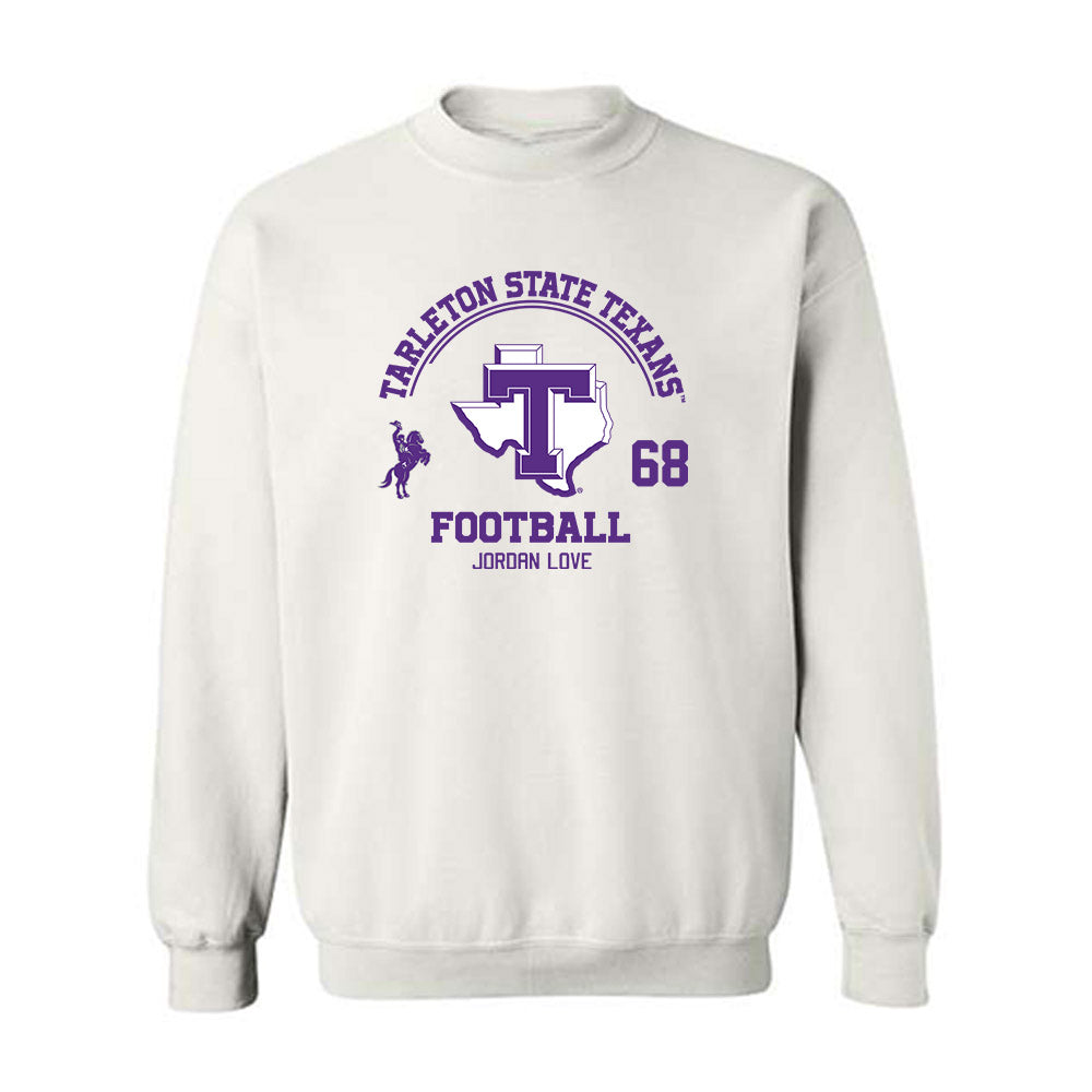 Tarleton State - NCAA Football : Jordan Love - Classic Fashion Shersey Crewneck Sweatshirt-0