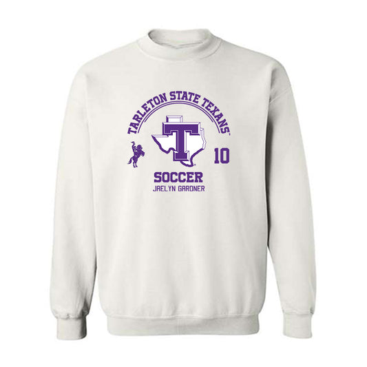 Tarleton State - NCAA Women's Soccer : Jaelyn Gardner - Classic Fashion Shersey Crewneck Sweatshirt-0