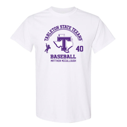 Tarleton State - NCAA Baseball : Matthew McCullough - Classic Fashion Shersey T-Shirt-0