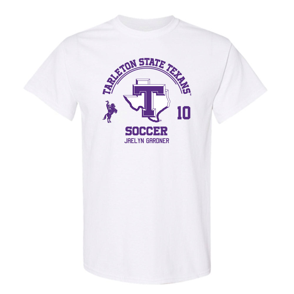 Tarleton State - NCAA Women's Soccer : Jaelyn Gardner - Classic Fashion Shersey T-Shirt-0