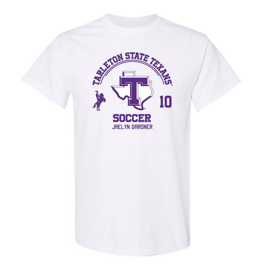 Tarleton State - NCAA Women's Soccer : Jaelyn Gardner - Classic Fashion Shersey T-Shirt-0