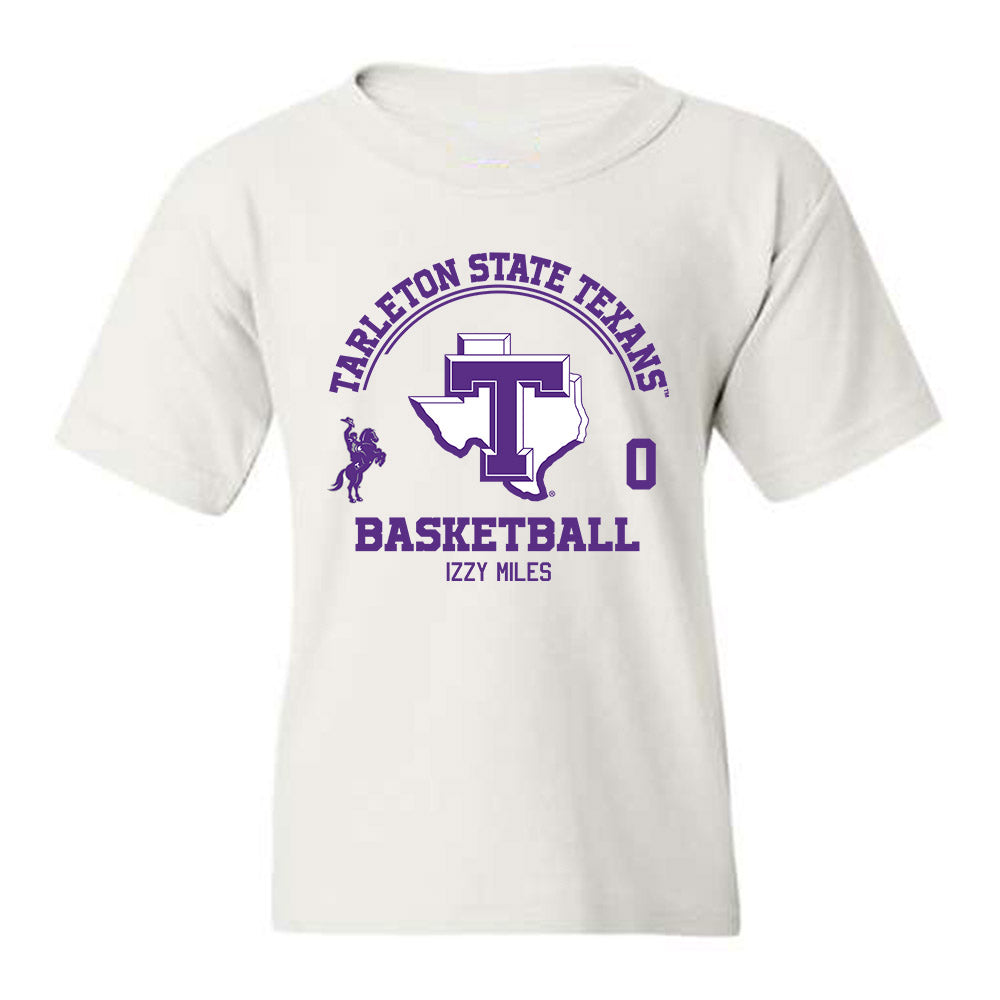 Tarleton State - NCAA Men's Basketball : Izzy Miles - Classic Fashion Shersey Youth T-Shirt