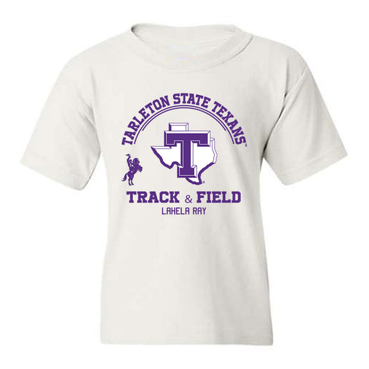 Tarleton State - NCAA Women's Track & Field : Lahela Ray - Classic Fashion Shersey Youth T-Shirt-0