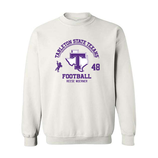 Tarleton State - NCAA Football : Reese Woerner - Classic Fashion Shersey Crewneck Sweatshirt-0