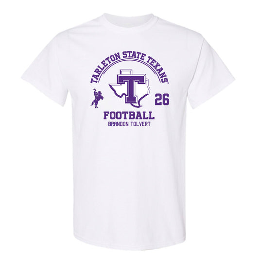 Tarleton State - NCAA Football : Brandon Tolvert - Classic Fashion Shersey T-Shirt-0