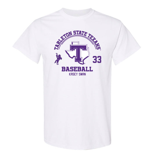 Tarleton State - NCAA Baseball : Kasey Swan - Classic Fashion Shersey T-Shirt-0