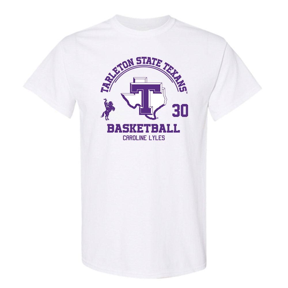 Tarleton State - NCAA Women's Basketball : Caroline Lyles - Classic Fashion Shersey T-Shirt-0