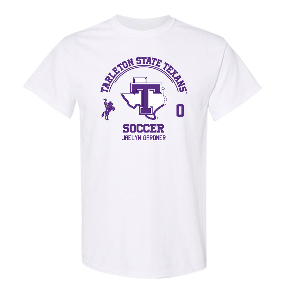 Tarleton State - NCAA Women's Soccer : Jaelyn Gardner - Classic Fashion Shersey T-Shirt-0