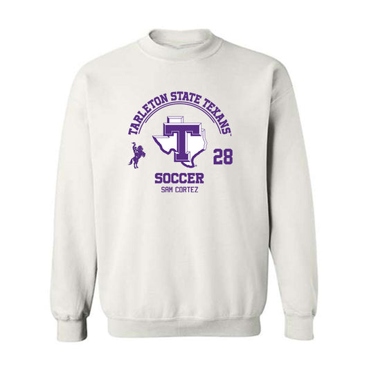 Tarleton State - NCAA Women's Soccer : Sam Cortez - Classic Fashion Shersey Crewneck Sweatshirt-0