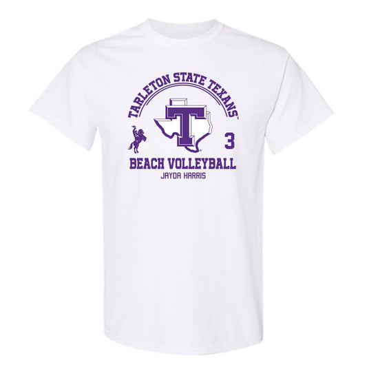 Tarleton State - NCAA Beach Volleyball : Jayda Harris - Classic Fashion Shersey T-Shirt-0