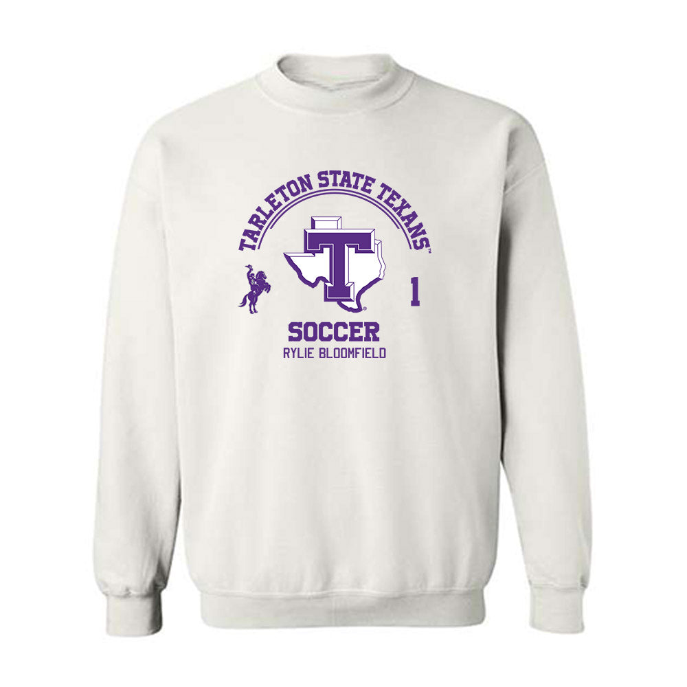 Tarleton State - NCAA Women's Soccer : Rylie Bloomfield - Classic Fashion Shersey Crewneck Sweatshirt-0