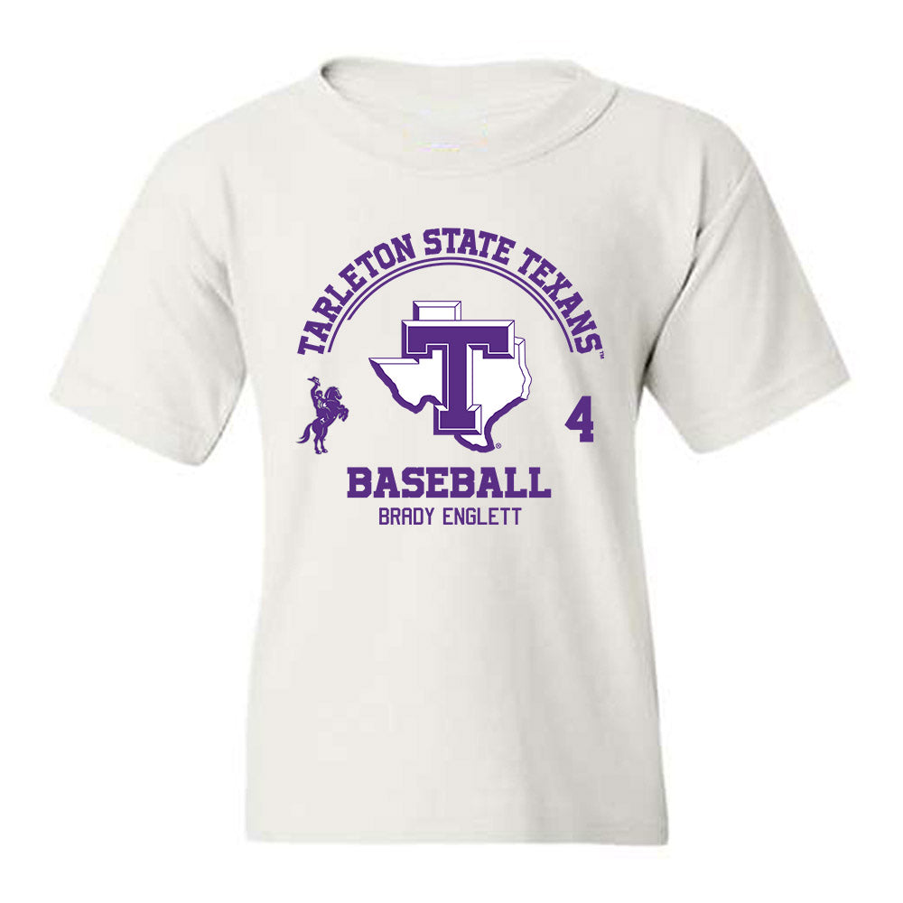 Tarleton State - NCAA Baseball : Brady Englett - Classic Fashion Shersey Youth T-Shirt-0