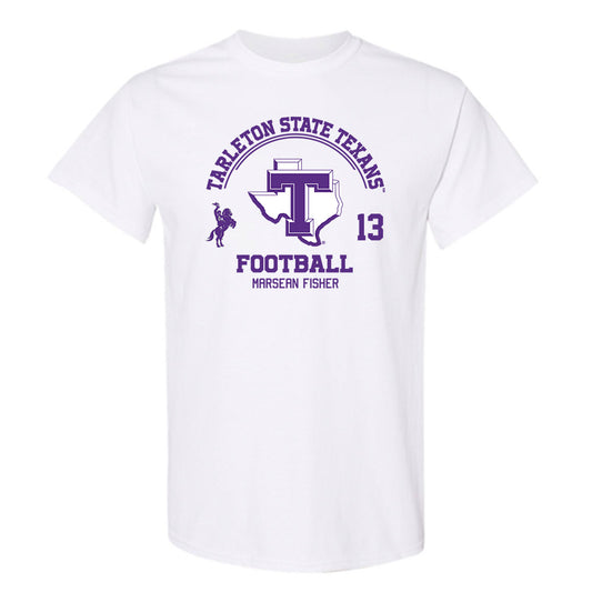 Tarleton State - NCAA Football : Marsean Fisher - Classic Fashion Shersey T-Shirt-0