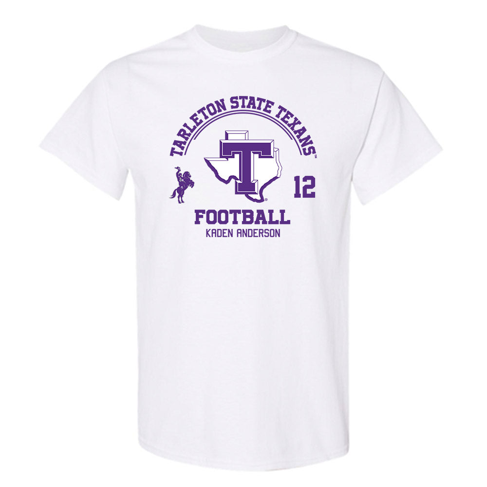 Tarleton State - NCAA Football : Kaden Anderson - Classic Fashion Shersey T-Shirt-0