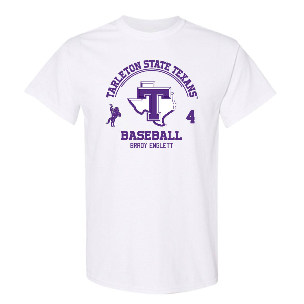 Tarleton State - NCAA Baseball : Brady Englett - Classic Fashion Shersey T-Shirt-0