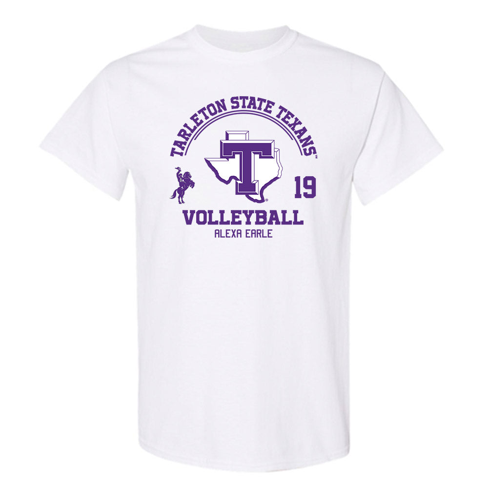 Tarleton State - NCAA Women's Volleyball : Alexa Earle - Classic Fashion Shersey T-Shirt-0