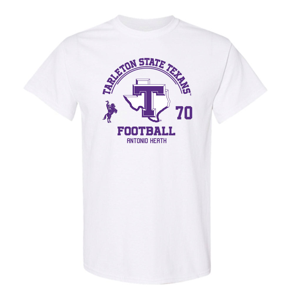 Tarleton State - NCAA Football : Antonio Heath - Classic Fashion Shersey T-Shirt-0