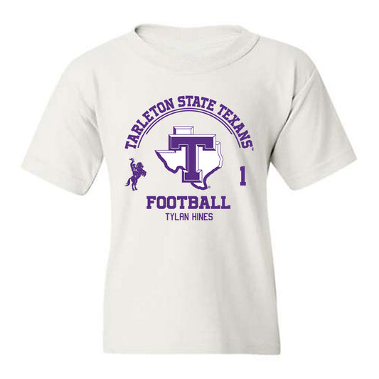 Tarleton State - NCAA Football : Tylan Hines - Classic Fashion Shersey Youth T-Shirt-0