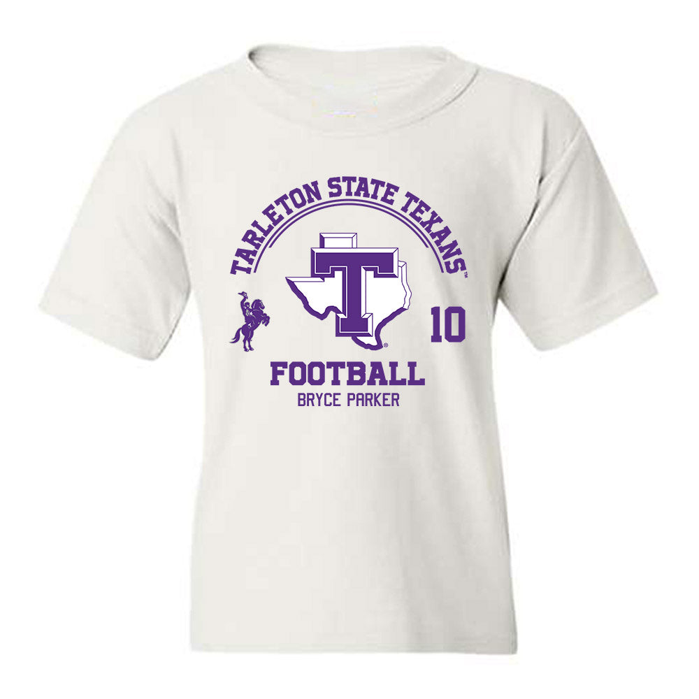 Tarleton State - NCAA Football : Bryce Parker - Classic Fashion Shersey Youth T-Shirt-0