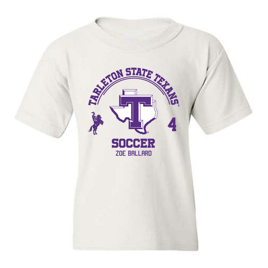 Tarleton State - NCAA Women's Soccer : Zoe Ballard - Classic Fashion Shersey Youth T-Shirt-0