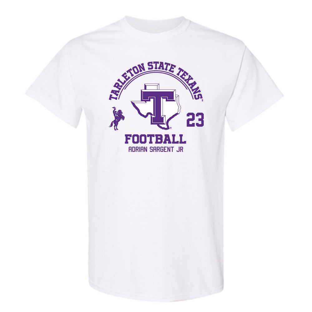 Tarleton State - NCAA Football : Adrian Sargent Jr - Classic Fashion Shersey T-Shirt