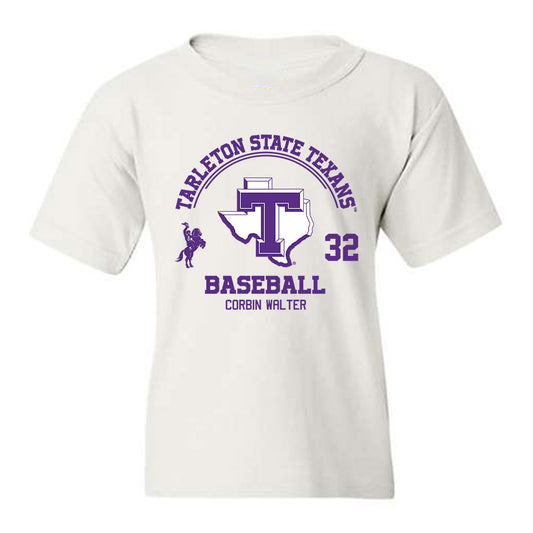 Tarleton State - NCAA Baseball : Corbin Walter - Classic Fashion Shersey Youth T-Shirt-0
