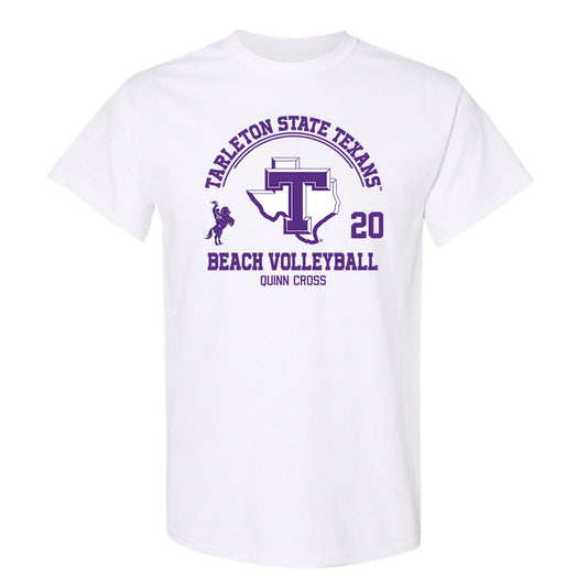 Tarleton State - NCAA Beach Volleyball : Quinn Cross - Classic Fashion Shersey T-Shirt-0