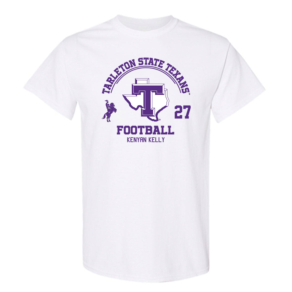 Tarleton State - NCAA Football : Kenyan Kelly - Classic Fashion Shersey T-Shirt-0