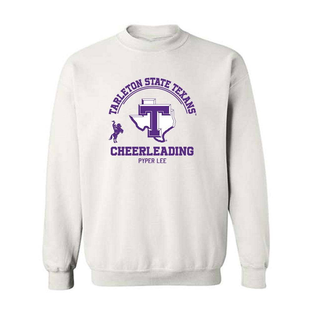 Tarleton State - NCAA Cheerleading : Pyper Lee - Classic Fashion Shersey Crewneck Sweatshirt-0